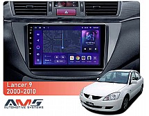 Штатна магнітола AMS MOSS M3 4+32 Gb Mitsubishi Lancer 9 CS 2000-2010 9"