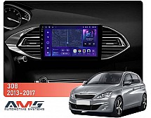 Штатна магнітола AMS MOSS M3 4+32 Gb Peugeot 308 T9 308S 2013-2017 9"