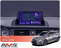 Штатна магнітола AMS MOSS M3 4+32 Gb Lexus CT CT200 CT200h 2010-2018 9"