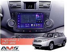 Штатна магнітола AMS MOSS M3 4+32 Gb Toyota Highlander 2 XU40 2007-2013 (F3) 9"