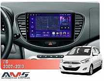 Штатна магнітола AMS MOSS M3 4+32 Gb Hyundai i10 2007-2013 9"