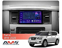 Штатна магнітола AMS MOSS M3 4+32 Gb Nissan Patrol Y62 2010-2020 (F1) 9"