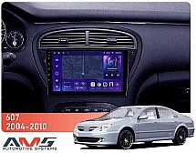 Штатна магнітола AMS MOSS M3 4+32 Gb Peugeot 607 2004-2010 9"