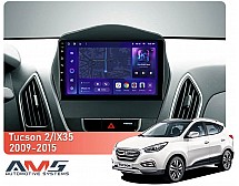 Штатна магнітола AMS MOSS M3 4+32 Gb Hyundai Tucson 2 LM IX35 2009-2015 (C) 9"