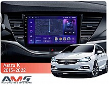 Штатна магнітола AMS MOSS M3 4+32 Gb Opel Astra K 2015-2022 (B) 9"