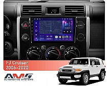 Штатна магнітола AMS MOSS M3 4+32 Gb Toyota FJ Cruiser J15 2006-2020 (F2) 9"
