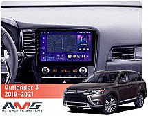 Штатна магнітола AMS MOSS M3 4+32 Gb Mitsubishi Outlander 3 GF0W GF0W GG0W 2018-2021 10"