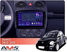 Штатна магнітола AMS MOSS M3 4+32 Gb Volkswagen Beetle A4 2002-2011 9"