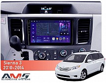 Штатна магнітола AMS MOSS M3 4+32 Gb Toyota Sienna 3 XL30 2010-2014 9"