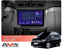 Штатна магнітола AMS MOSS M3 4+32 Gb Mercedes-Benz Vito 2 / Viano 2 W639 2003-2015 10"