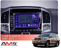 Штатна магнітола AMS MOSS M3 4+32 Gb Toyota Land Cruiser 11 200 2007-2015 (F2) (A) 9"