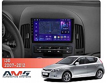 Штатна магнітола AMS MOSS M3 4+32 Gb Hyundai i30 1 FD 2007-2012 (F1) 9"
