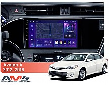 Штатна магнітола AMS MOSS M3 4+32 Gb Toyota Avalon 4 XX40 2012-2018 9"