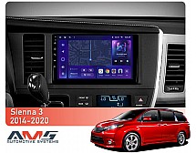 Штатна магнітола AMS MOSS M3 4+32 Gb Toyota Sienna 3 XL30 2014-2020 9"