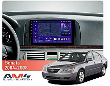 Штатна магнітола AMS MOSS M3 4+32 Gb Hyundai Sonata NF 2004-2008 9"