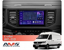 Штатна магнітола AMS MOSS M3 4+32 Gb Volkswagen Crafter 2017-2021 10"