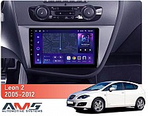 Штатна магнітола AMS MOSS M3 4+32 Gb Seat Leon 2 2005-2012 (F2) 9"