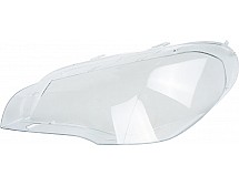 Скло фари BMW X5 E70 2006-2013 дорестайлінг (ліве)