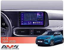 Штатна магнітола AMS MOSS M3 4+32 Gb Hyundai i10 3 2019-2023 9"