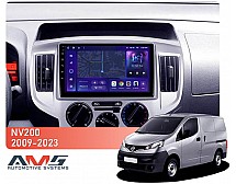 Штатна магнітола AMS MOSS M3 4+32 Gb Nissan NV200 M20 2009-2023 9"