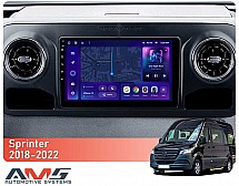 Штатна магнітола AMS MOSS M3 4+32 Gb Mercedes-Benz Sprinter 2018-2022 (F1) 10"
