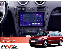 Штатна магнітола AMS MOSS M2 4+32 Gb Ford Fusion 1 2005-2012 9"