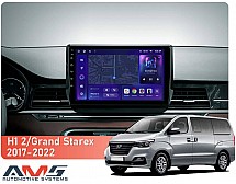 Штатна магнітола AMS MOSS M3 4+32 Gb Hyundai H1 2 Grand Starex TQ 2017-2022 9"