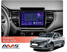 Штатна магнітола AMS MOSS M3 4+32 Gb Hyundai Solaris 2 2020-2021 9"