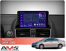 Штатна магнітола AMS MOSS M3 4+32 Gb Lexus HS250H F10 2009-2012 9"