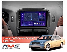 Штатна магнітола AMS MOSS M3 4+32 Gb Lexus LS430 XF30, Toyota Celsior XF30 2000-2006 (F2) 9"