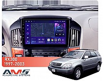 Штатна магнітола AMS MOSS M3 4+32 Gb Lexus RX300 XU10 1997-2003 (F1) 9"