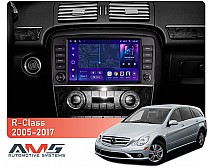 Штатна магнітола AMS MOSS M3 4+32 Gb Mercedes-Benz R-Class W251 R280 R300 R320 2005-2017 button (F2) 9"