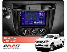 Штатна магнітола AMS MOSS M3 4+32 Gb Nissan Navara D23 4 2014-2021 (B) 9"