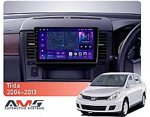 Штатна магнітола AMS MOSS M3 4+32 Gb Nissan Tiida C11 2004-2013 (F2) 9"