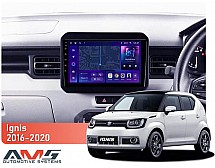 Штатна магнітола AMS MOSS M3 4+32 Gb Suzuki Ignis 2016-2020 9"