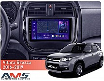 Штатна магнітола AMS MOSS M3 4+32 Gb Suzuki Vitara Brezza 2016-2019 9"
