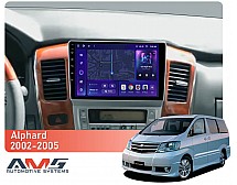 Штатна магнітола AMS MOSS M3 4+32 Gb Toyota Alphard 1 H10 2002-2005 (F1) 9"
