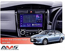 Штатна магнітола AMS MOSS M3 4+32 Gb Toyota Corolla Axio 2/Fielder 3 E160 2012-2021 9"