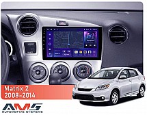 Штатна магнітола AMS MOSS M3 4+32 Gb Toyota Matrix 2 E140 2008-2014 9"