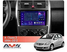 Штатна магнітола AMS MOSS M3 4+32 Gb Mercedes-Benz A-Class 2 W169 C169 2004-2012 9"