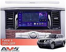 Штатна магнітола AMS MOSS M3 4+32 Gb Nissan Patrol 6 Y62 2010-2019 9"