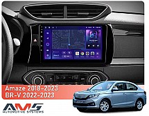 Штатна магнітола AMS MOSS M3 4+32 Gb Honda Amaze 2018-2023 / BR-V (Left hand driver) 2022-2023 9"