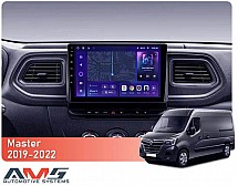 Штатна магнітола AMS MOSS M2 4+32 Gb Renault Master 2019-2022 10"