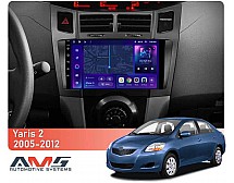Штатна магнітола AMS MOSS M3 4+32 Gb Toyota Yaris XP90 2005-2012 (F2) 9"