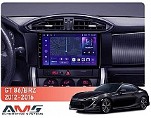 Штатна магнітола AMS MOSS M2 4+32 Gb Toyota GT86 / Subaru BRZ (Left hand drive) 2012-2016 9"