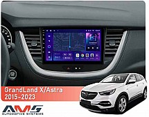 Штатна магнітола AMS MOSS M3 4+32 Gb Opel GrandLand X 2017-2023, Astra K 2015-2021 9"