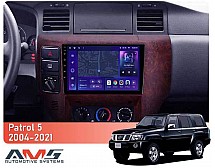 Штатна магнітола AMS MOSS M3 4+32 Gb Nissan Patrol 5 Y61 2004-2021 (F3) 9"