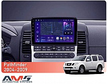 Штатна магнітола AMS MOSS M2 4+32 Gb Nissan Pathfinder R51 2004-2009 (F2) 9"