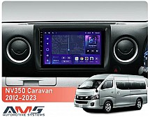 Штатна магнітола AMS MOSS M3 4+32 Gb Nissan NV350 Caravan 2012-2023 9"
