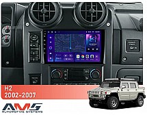 Штатна магнітола AMS MOSS M3 4+32 Gb Hummer H2 E85 2002-2007 9"